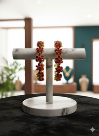 Ruby Blossom Antique Bangles