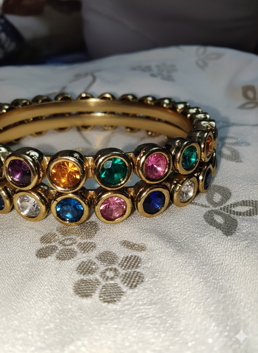Spectrum Elegance Multicolor Bangles
