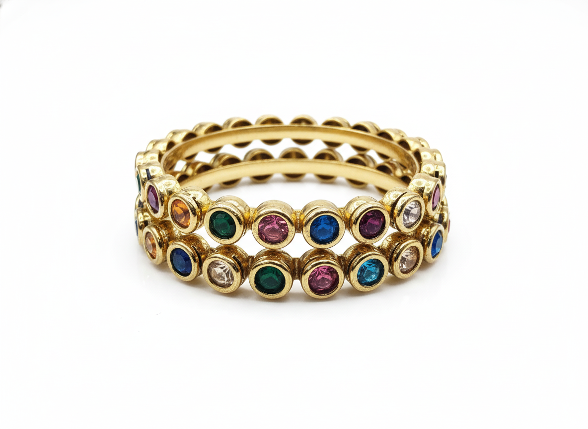 Spectrum Elegance Multicolor Bangles