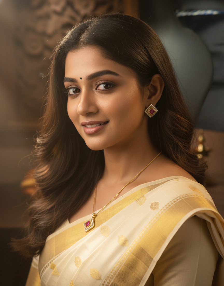 Rosé Luxe Diamond Pendant Necklace