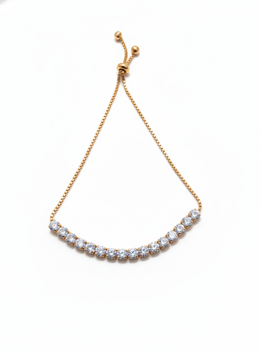 Crystal Radiance Adjustable Bracelet
