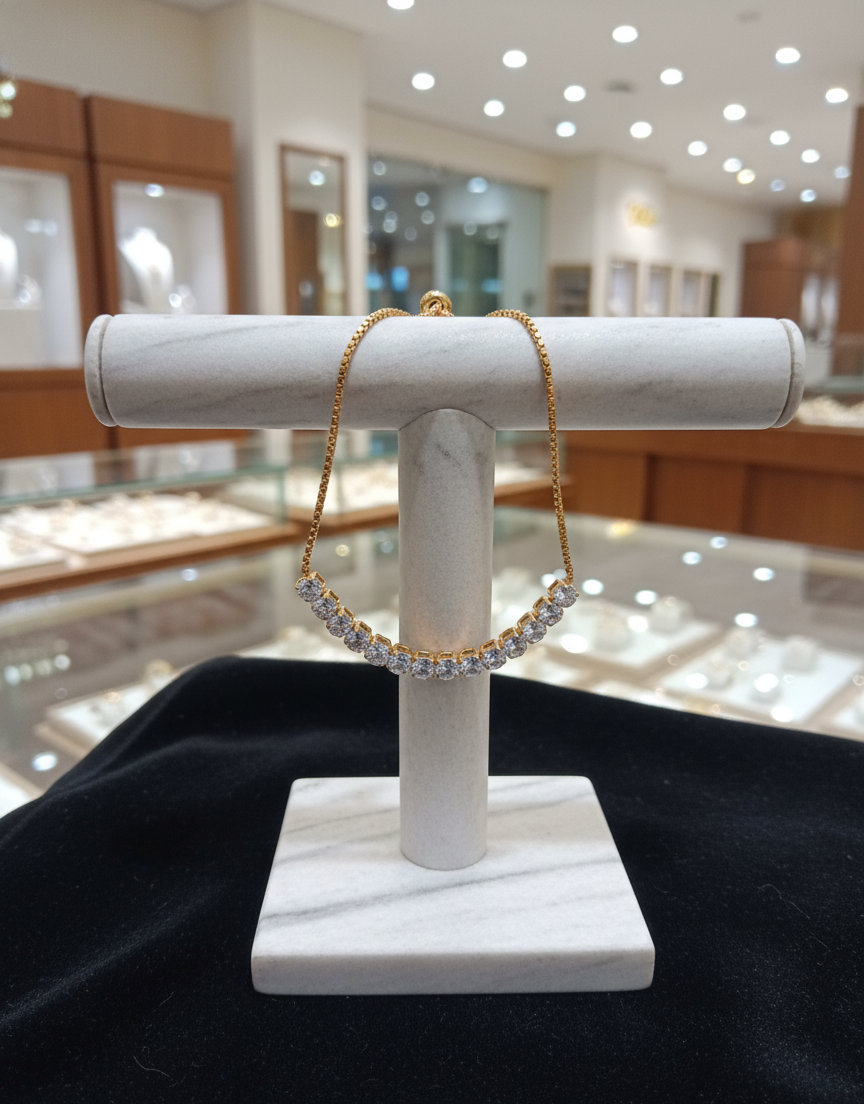 Crystal Radiance Adjustable Bracelet